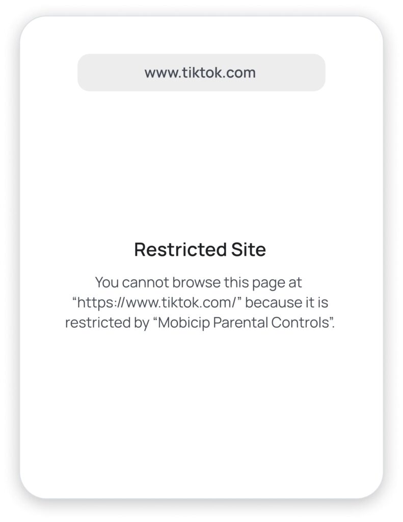 Blocking Tik Tok