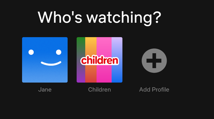 Creating Kids Profile in Netflix