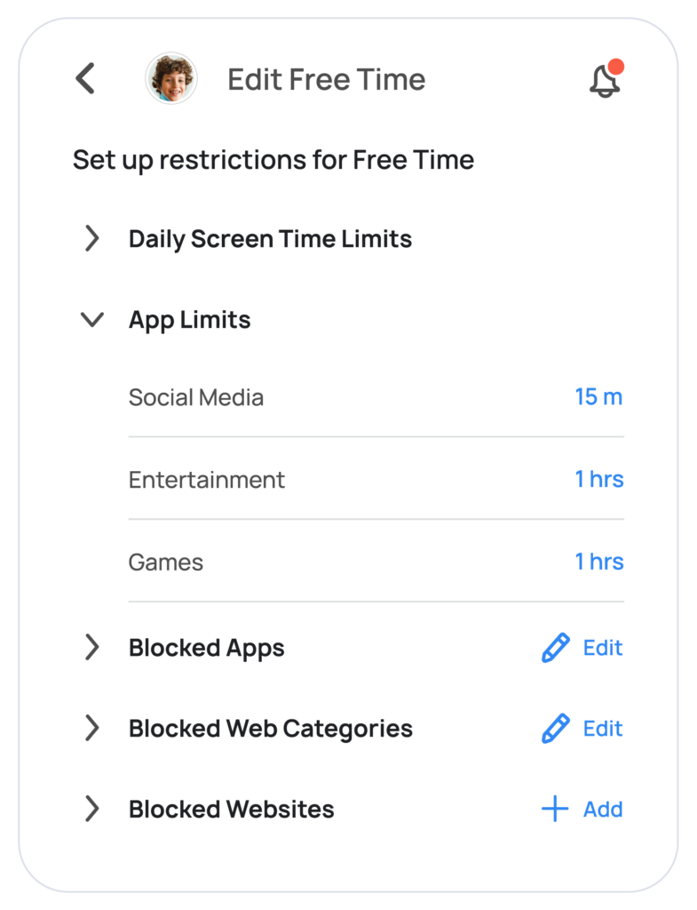 Setting App Limits by Mobicip Parental Controls