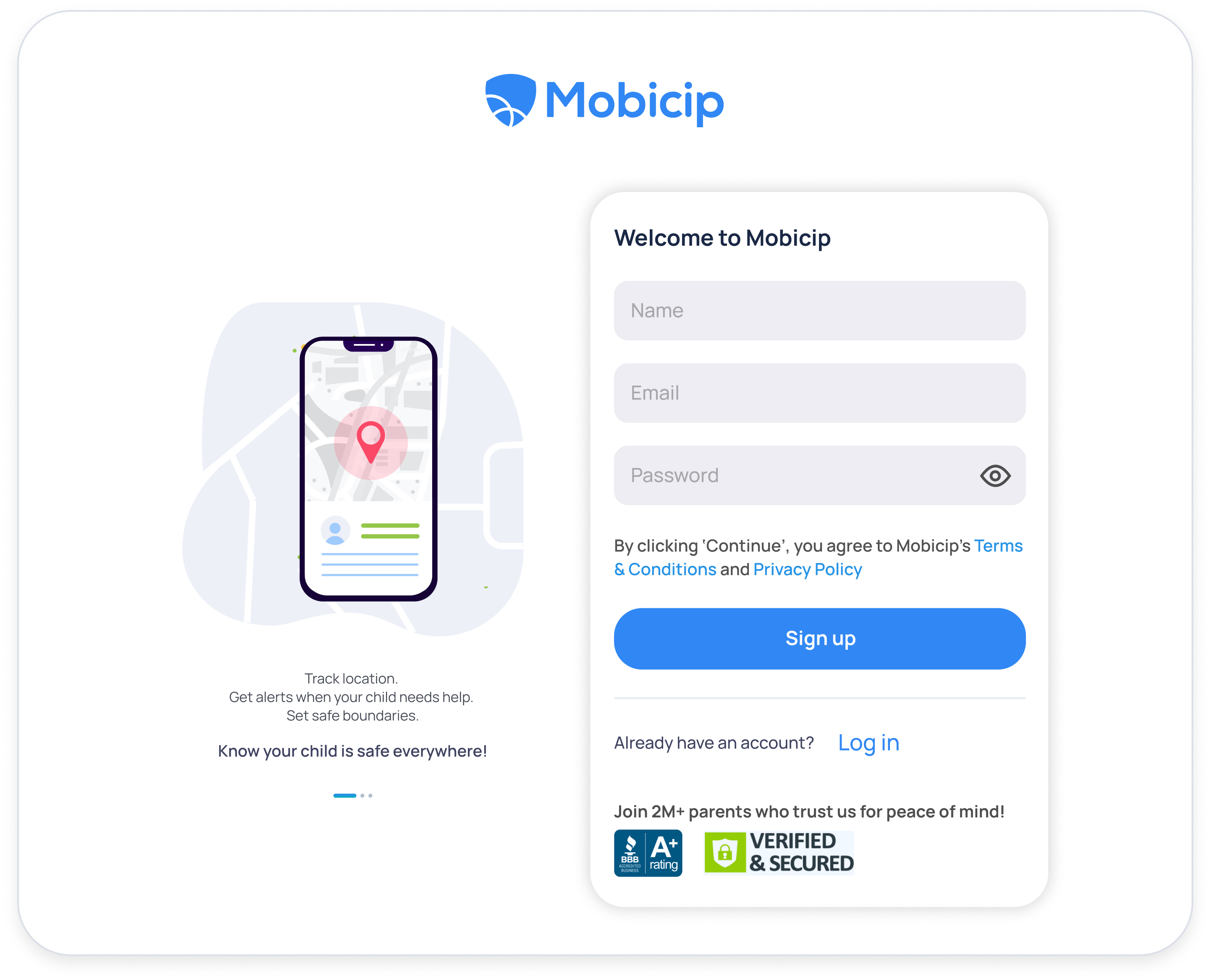 Setting Up Mobicip Parental Controls