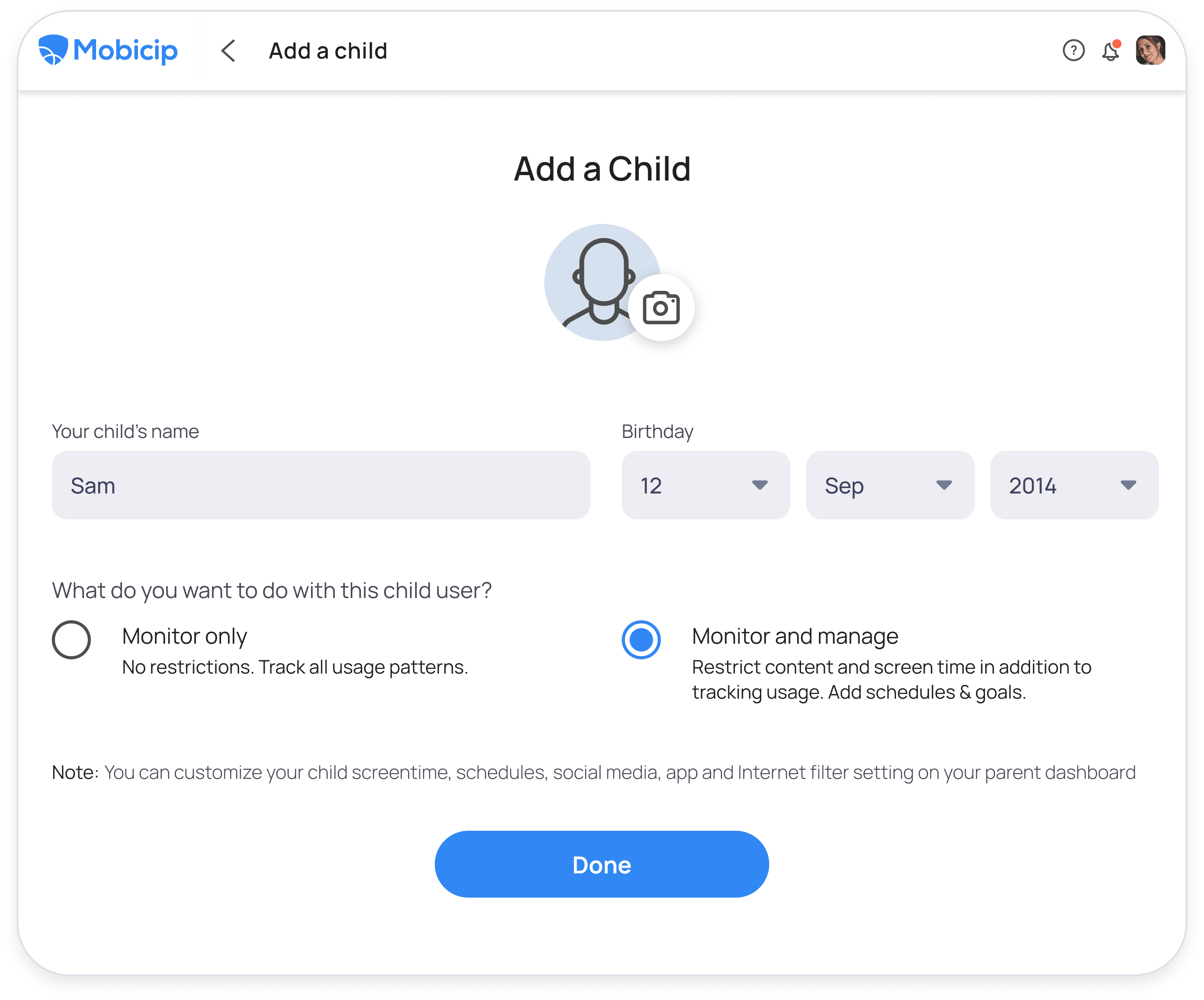 Setting Up Mobicip Parental Controls