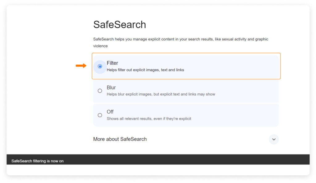 Configuring Safe Browsing on Chrome 3