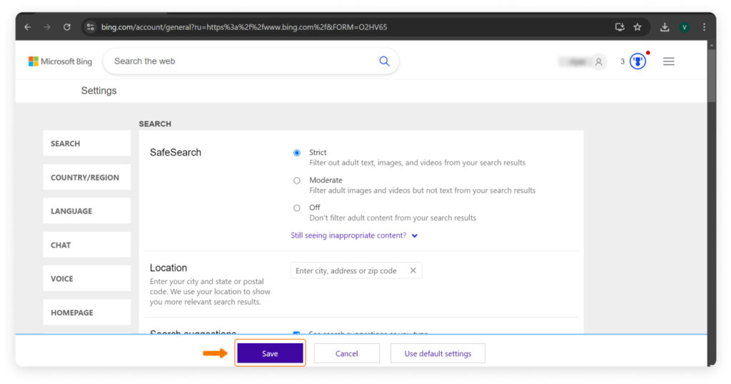 Configuring Safe Browsing on Edge 5