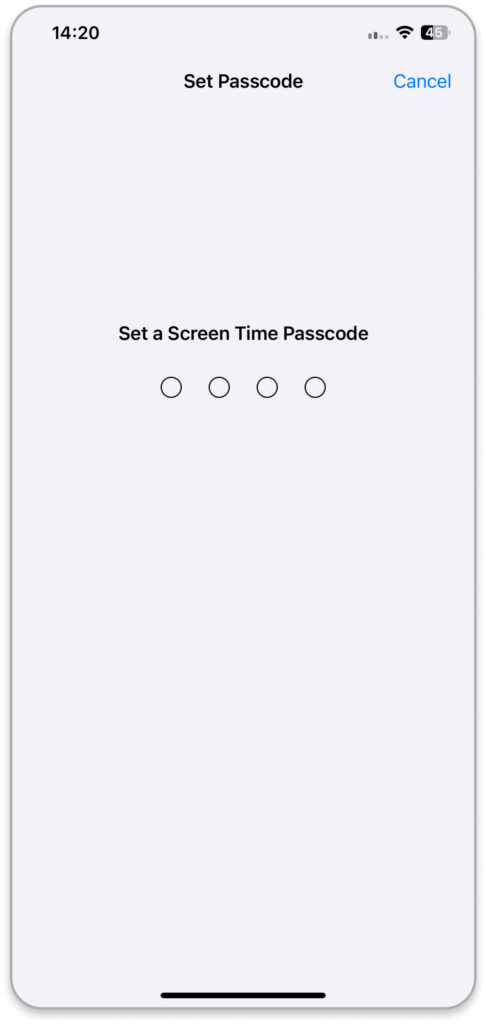 Set Up Screen Time for kids in iPhone 2