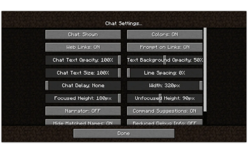 Customizing Parental Controls Settings in Minecraft 3