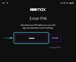 Setting up a Pin on HBO Max