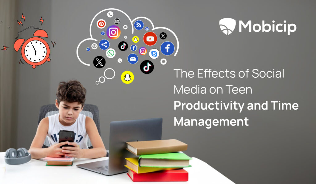 The Effects of Social Media on Teen Productivity and Time Management