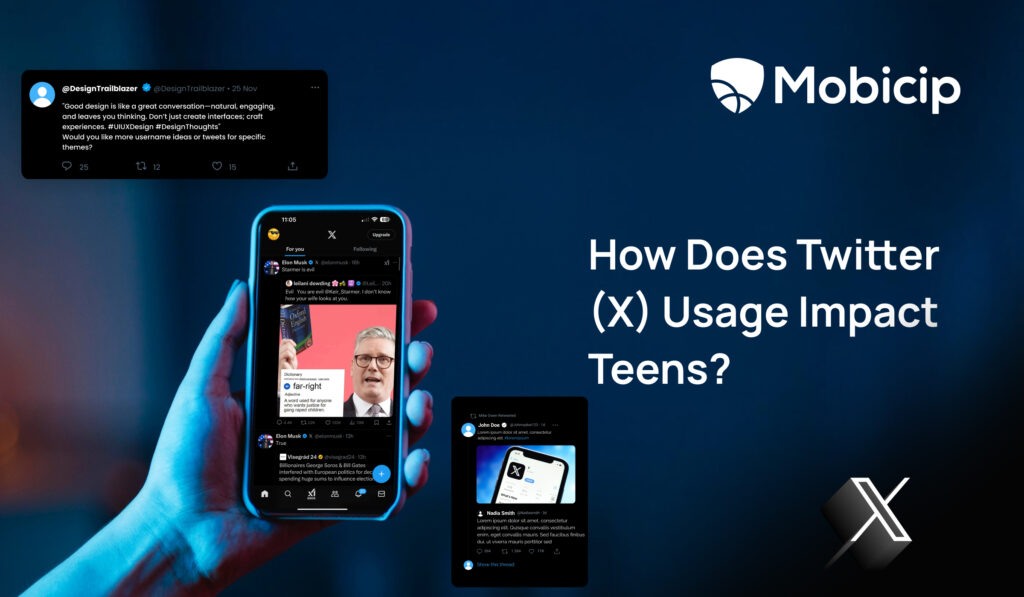 How Does Twitter (X) Usage Impact Teens?